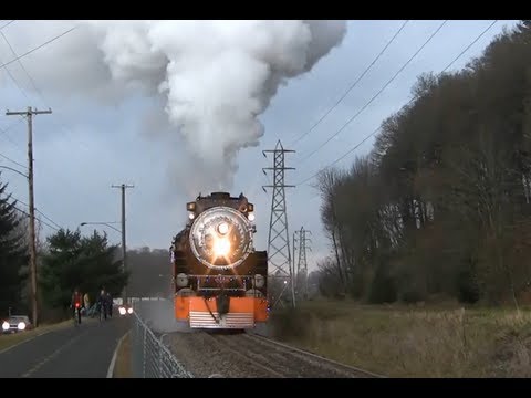 HD (bonus) SP 4449 Holiday Express Steam Train 12-11-11