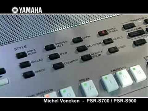 Yamaha PSR-S700 / PSR-S900 Keyboards