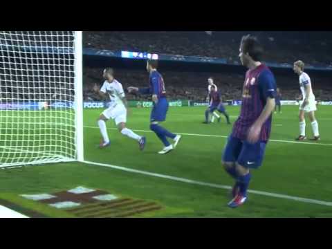 Fc Barcelona - Bayer Leverkusen 7-1 Highlights HD 07/03/2012