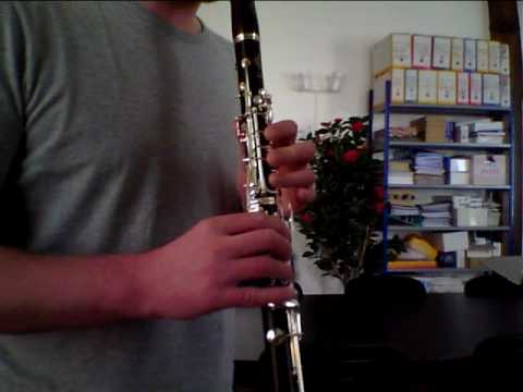 The Battle Hymn Of The Republic (Glory Hallelujah) - Julia Ward Howe - clarinet solo cover by Valkom