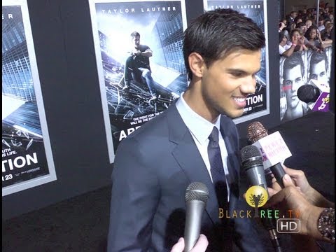 Taylor Lautner, John Singleton and Justin Bieber attend Abduction Premier