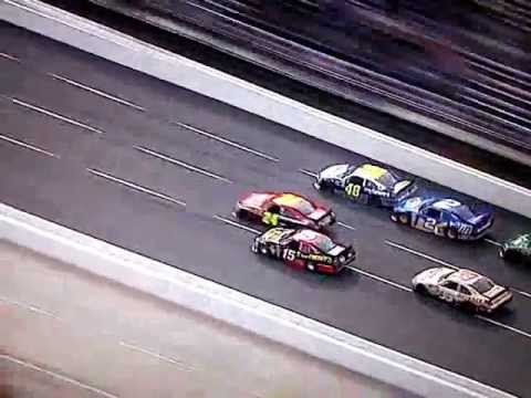 Jeff Gordon & Jimmie Johnson Wreck on restart at Martinsville Speedway April 1, 2012