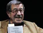 German Literature Nobel prize winner Gunter Grass introduces his new book titled 