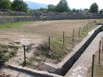 The Amphitheater, Colonia Ulpia Traiana Augusta Dacica Sarmizegetusa was the capital and the largest city of Roman Dacia, later named Ulpia Traiana Sarmizegetusa after the former Dacian capital, located some 40 km away.