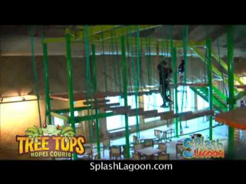 Splash Lagoon - Tree Tops Ropes Course