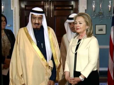 Secretary Clinton Delivers Remarks With Saudi Arabian Defense Minister Salman