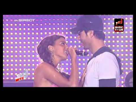 {HD] Enrique Iglesias ft. Nadiya - Tired of being sorry LIVE NRJ Music Tour.