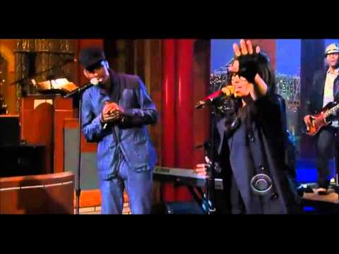 NELLY FURTADO & K'NAAN @ The David Letterman Show