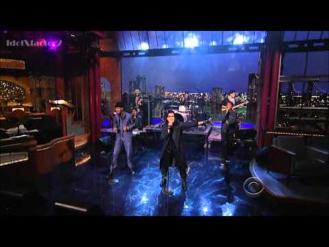 [HD] K'naan (Feat. Nelly Furtado) - Is Anybody Out There? - David Letterman 2-23-12