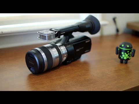 Sony NEX-VG20 Review!