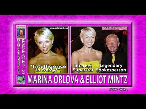 Sexy Philologist Marina Orlova & Legendary Spokesperson Elliot Mintz at BOA