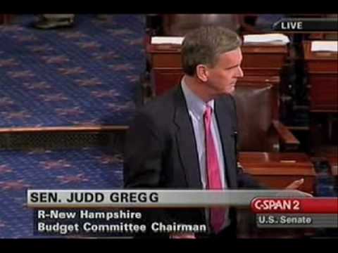 Reconciliation: GOP Sen. Judd Gregg Explains