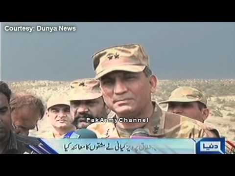 COAS Witnesses Training Exercises In Muzaffargarh Ranges (24-04-2012) - Pakistan Army