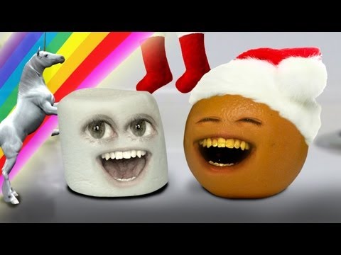 Annoying Orange - Marshmallow's Christmas Sock