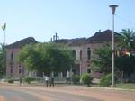 Ruins of the former presidential palace, Bissau, Guinea-Bissau