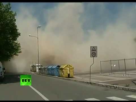 Italy earthquake: Video of house collapsing after killer quake shakes Modena