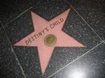 Destiny's Child star on the Hollywood Walk of Fame.In March 2004, Knowles joined Alicia Keys, Missy Elliott, and Tamia for the Verizon Ladies First Tour in North America.