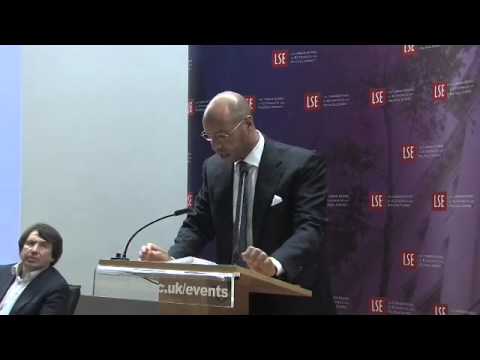 Saif al Islam Gaddafi, Professor David Held - Libya, Past Present And Future. LSE Lecture