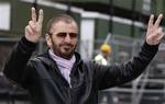 Former member of the Beatles, Ringo Starr attends a photo call before the opening event of Liverpool's reign as European Capital of Culture 2008, Liverpool, England, Friday Jan. 11, 2008.