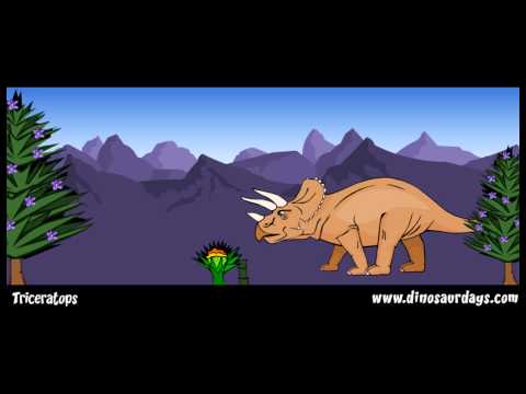 TRICERATOPS - the cretaceous period