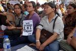 Kolkata: Gorkha Janamukti Morcha women activists staging a dharna in Kolkata on Saturday demanding CBI inquiry into 8th February Police firing in Jalpaiguri in Eastern India City