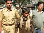 India Ganeswari prime accused Jaydeb Mahata seen produced to the Midnapore court today wednessday after he was arrested yesterday. the court has ordered 14 days CBI remand of the accused at Midnapore in Eastern India