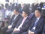 View of delegates and members of the diplomatic corp during the official launching of the Sierra Leone Fiber optic internet project sponsored by the World Bank in Freetown.