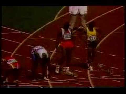 1988 Seoul Olympics 100M final