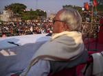 Forward block Leader Mr ashok ghosh janosabha in singur in Eastern