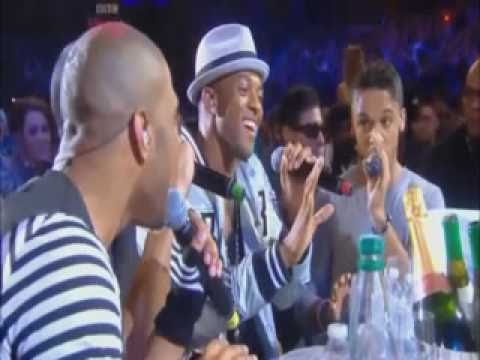 JLS & Travie McCoy - Billionaire - MOBO Awards 2010.