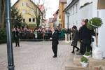 Horst Köhler in Brackenheim after unveiling a bronze statue of Theodor Heuss. In October 2006, he made a far-reaching decision by vetoing the bill which would transfer Germany's Air Safety Administration Deutsche Flugsicherung into private ownership.