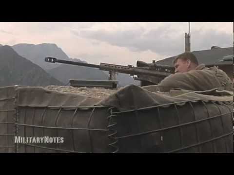 Hunting for Taliban spotters - Barrett M107 .50 BMG Rifle & Mk211 RAUFOSS