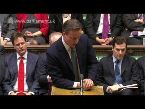 Prime Minister's Questions: 21 March 2012