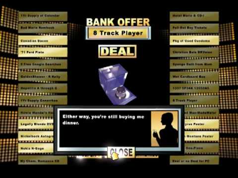 Deal or No Deal Custom PC Game Part 2