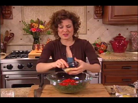 Raw Food Recipe - Mediterranean Kale - A Raw Diet & Raw Recipe Dinner