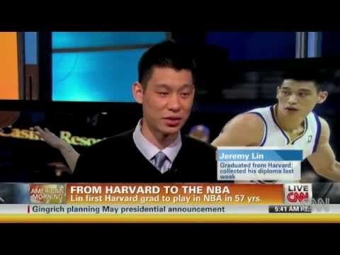 Jeremy Lin CNN From Harvard to NBA Interview / 2012