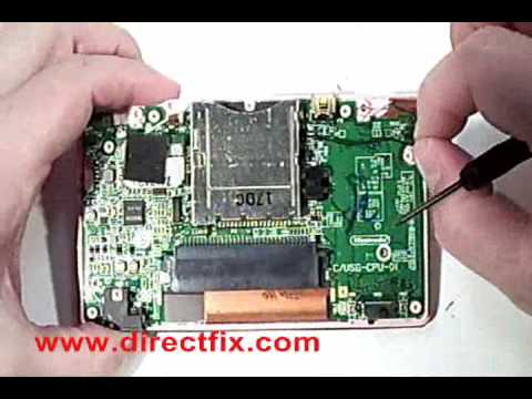 Nintendo DS Lite Take Apart & Screen Replacement Directions by DirectFix.com