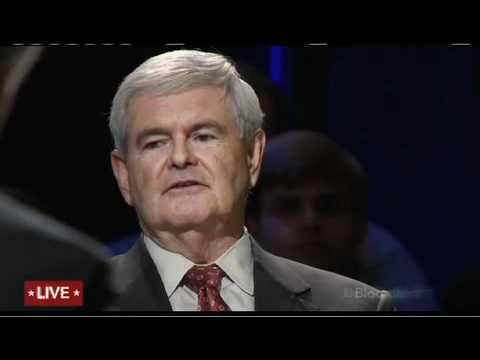 2011-10-11 Bloomberg/Washington Post Republican presidential debate (full video from WP)