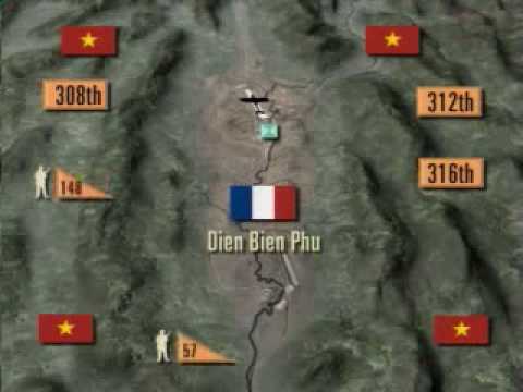 (2-6) Indo-China Battle, North Viet Nam - Dien Bien Phu- French war 1953 -