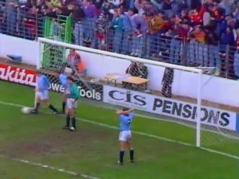 [90/91] Man City v Man Utd, Oct 27th 1990 [Highlights]