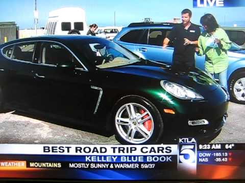 KTLA Morning News Gets a Parking Ticket on Live TV. (Shes not a cop & KTLA didn't pay)