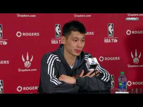 Jeremy Lin's Press Conference after hitting the Game Winner vs Toronto - 02.14.2012