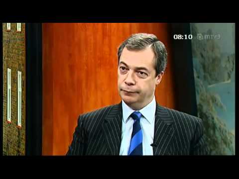 Nigel Farage - EU Commission-Unelected (FinnishTV)