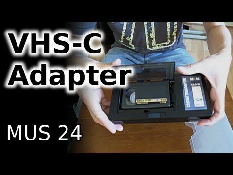 MUS 24: VHS-C Adaptor