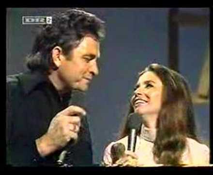 Johnny Cash & June Carter- Help Me Make It Through The Night