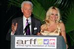 Pamela Anderson and Bob Barker at The Animal Rights Foundation of Florida's 20th Anniversary Gala at the Broward County Convention Center in Fort Lauderdale, Florida - USA 14.3.09