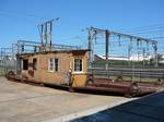 Old traverser, used to move carriages between railway workshops. Eveleigh is an inner-city suburb of Sydney, in the state of New South Wales, Australia.