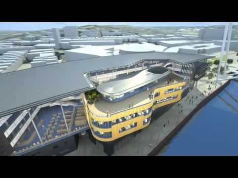 City Campus 3D Virtual Flythrough - University of Wales, Newport