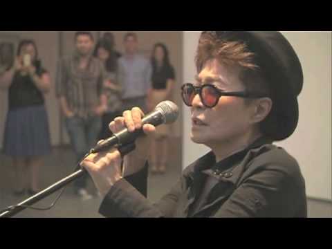 VOICE PIECE FOR SOPRANO & WISH TREE at MoMA, Summer 2010 by yoko ono