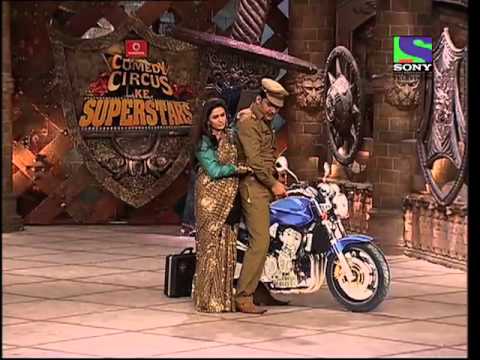 Kapil plays Shamsher and Parvati, a TV actress - Comedy Circus ke Superstars - Episode 16